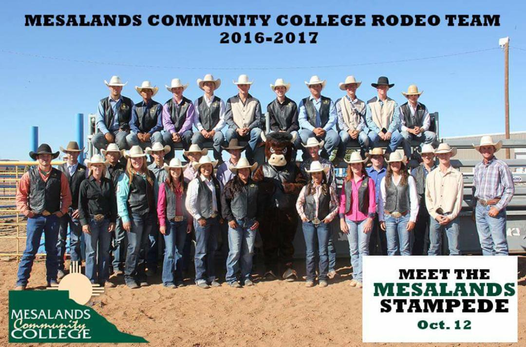 Mesalands Community College Rodeo Team, 2016-17