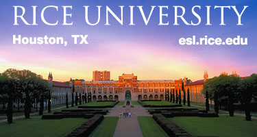 English as a Second Language (ESL) at Rice University in Houston, Texas