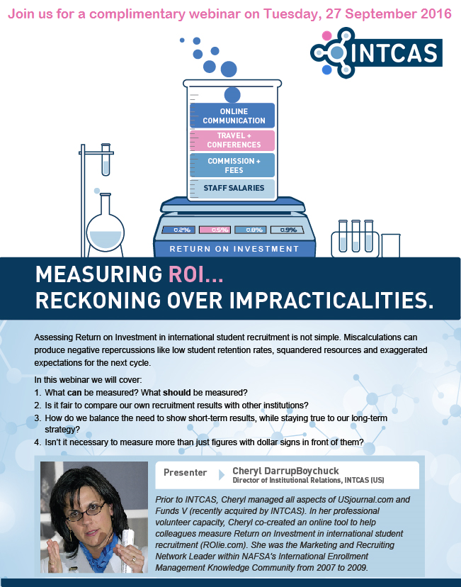 Measuring Return on Investment in International Education... Reckoning over Impracticalities