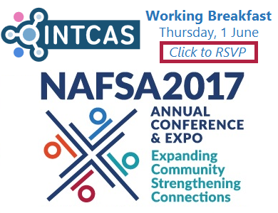 INTCAS Working Breakfast at NAFSA 2017 in Los Angeles