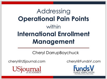 Addressing Operational Pain Points in International Enrollment Management